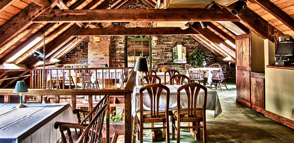 Dining area of Lower Deck Bar and Grill