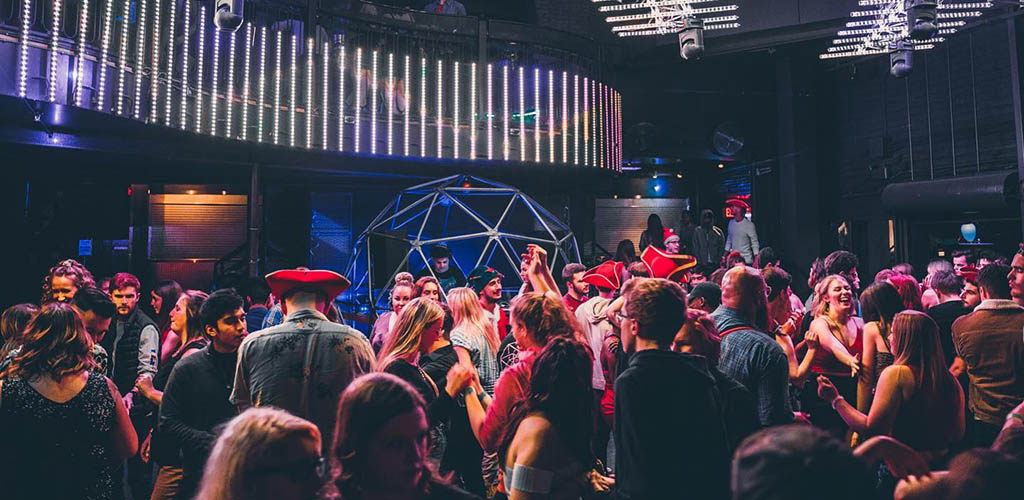 The dance floor of The Dome