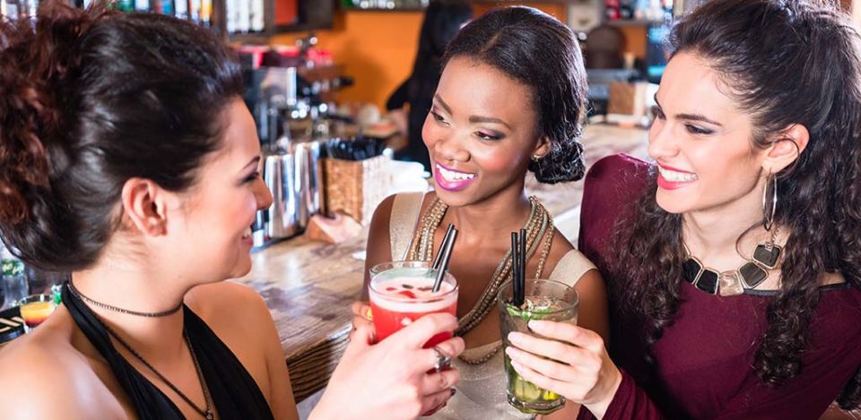 Fort Worth MILFs enjoying the nightlife at a classy bar