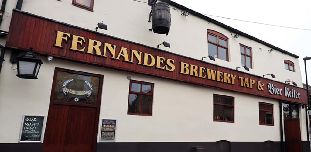 Exterior of Fernandes Brewery Tap