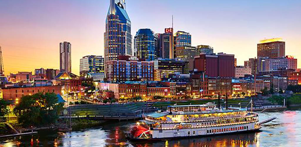 The General Jackson Showboat Cruise at sunset