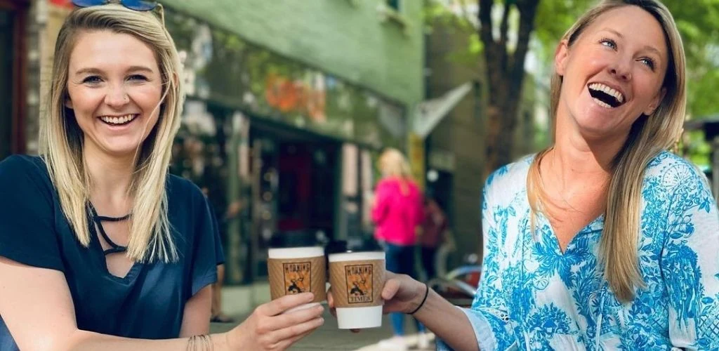 Raleigh cougars enjoying their morning coffee at The Morning Times Cafe 