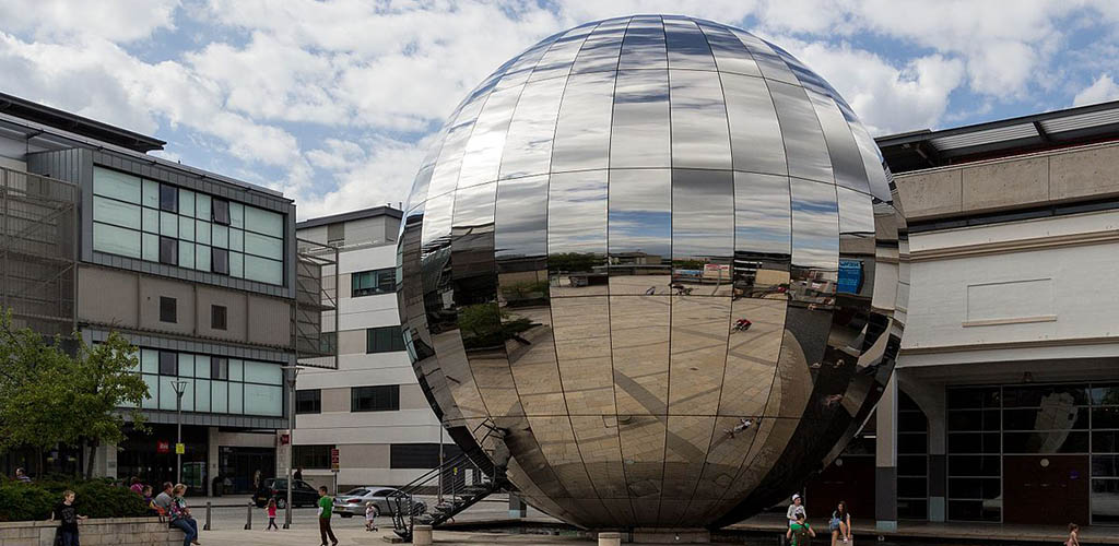 Exterior of Bristol Planetarium