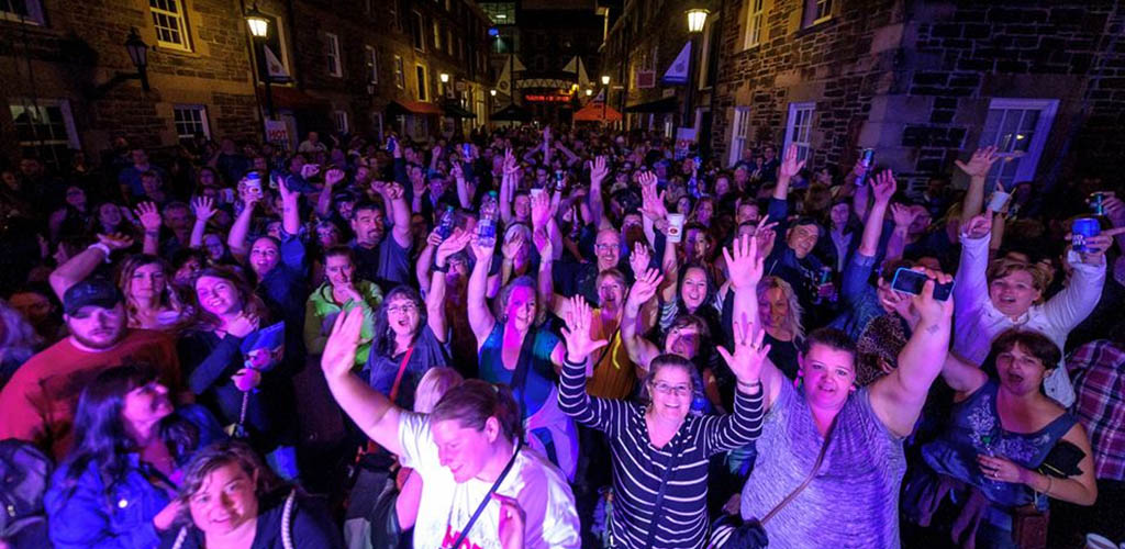 The dance floor of Lower Deck