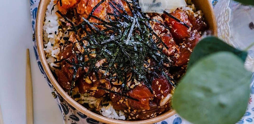 A poke bowl from Steve's Poke Bar