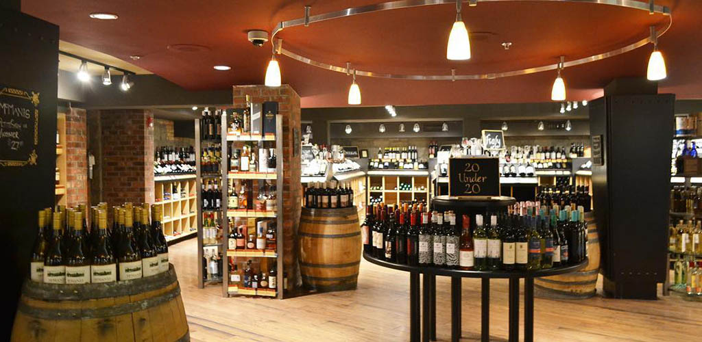 Inside Cellar Wine Store