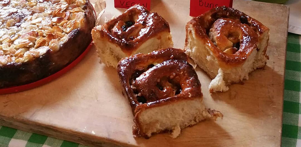 Vegan pastries from Natural Food Store