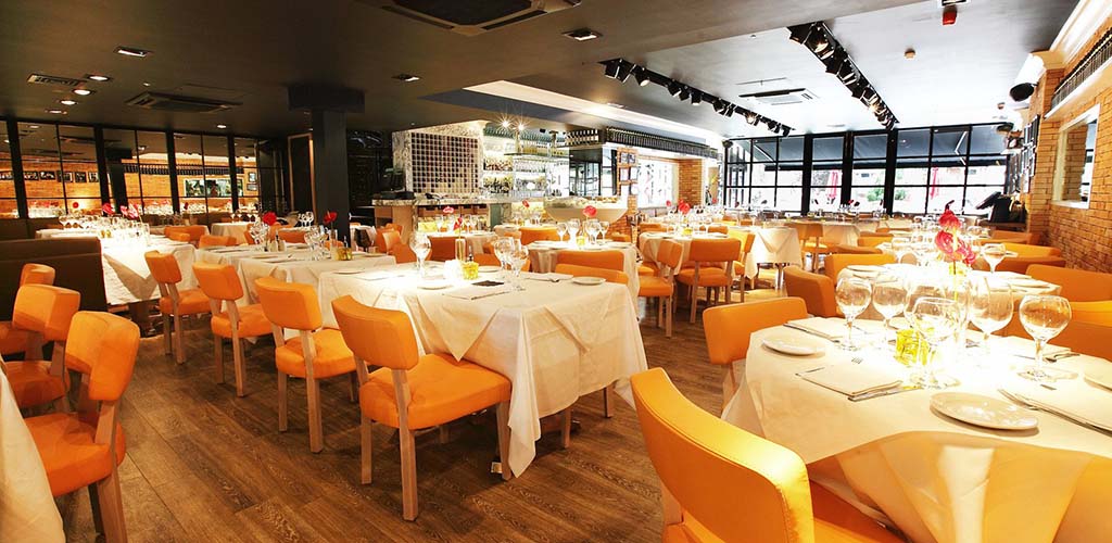 Dining area of San Carlo Fumo