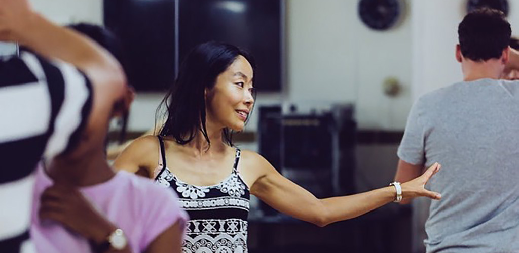 A dance class at Viva Dance