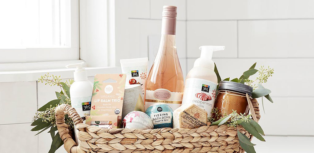 Skincare and wine from Whole Foods Market