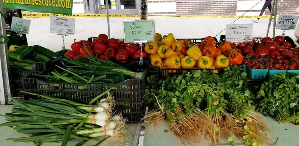 Fresh produce from Historic Downtown SID