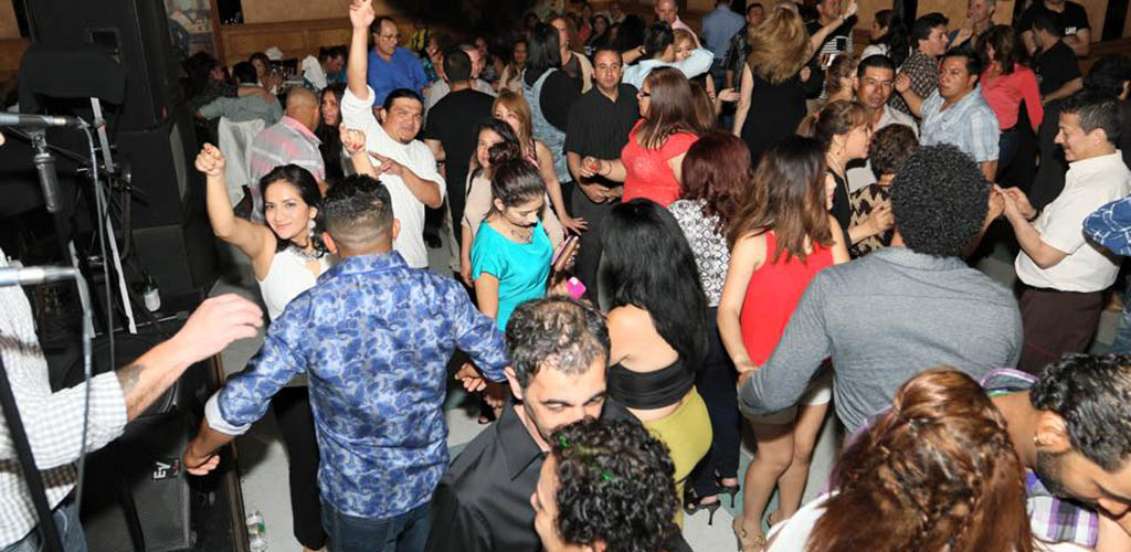 Dancing crowd at Lancer’s Restaurant