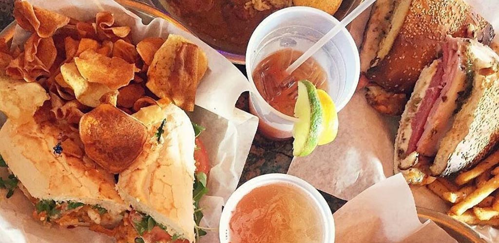 Sandwiches from Broadway Oyster Bar