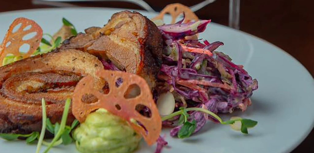 A salad from Blu Ristorante