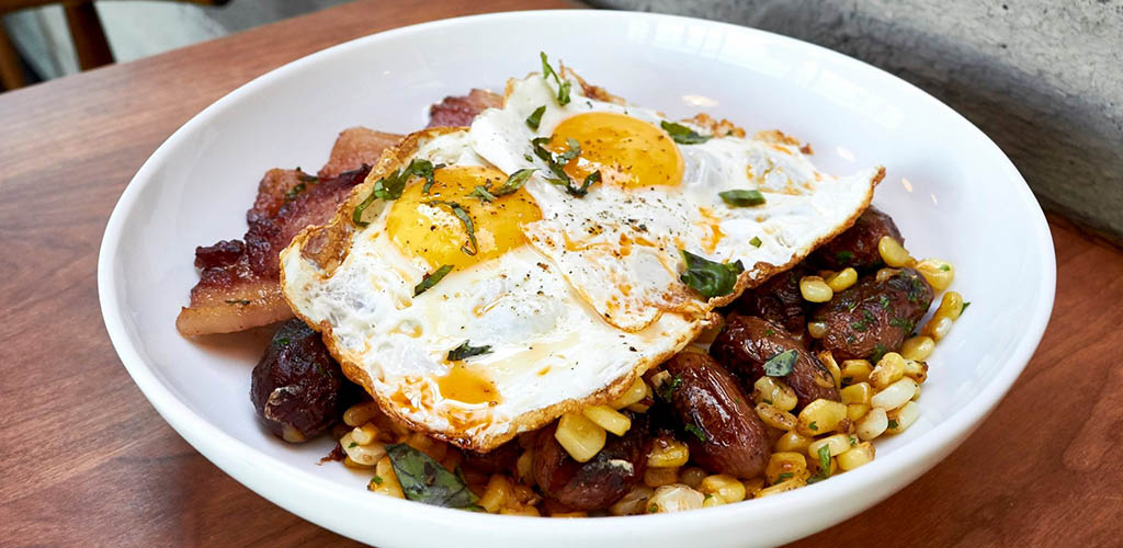 A breakfast bowl from Cafe Linnea