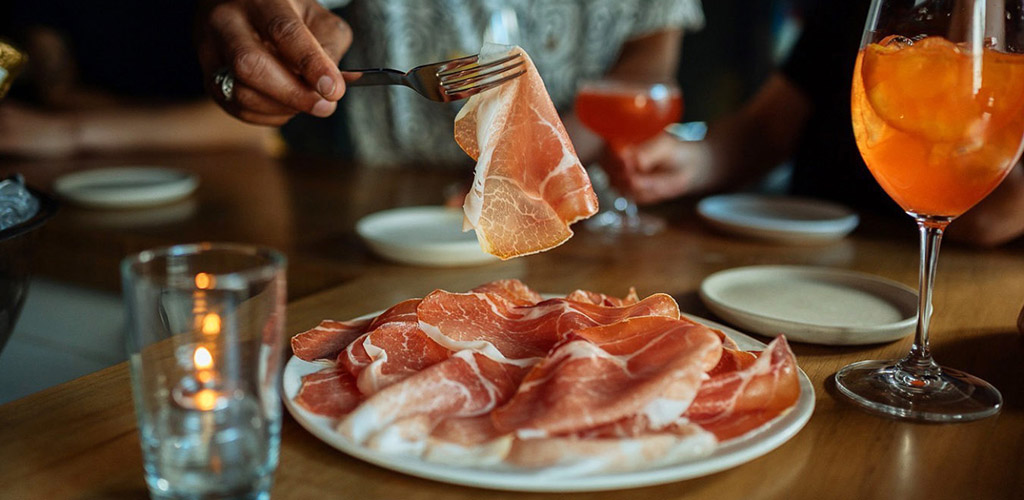 Prosciutto from Bar Bricco