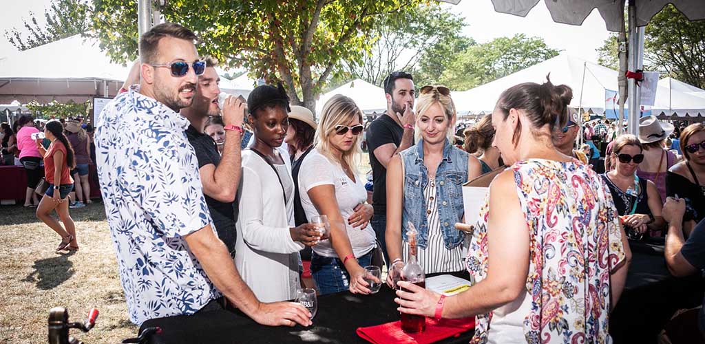 Cougars in Maryland tasting wine at the Maryland Wine Trail