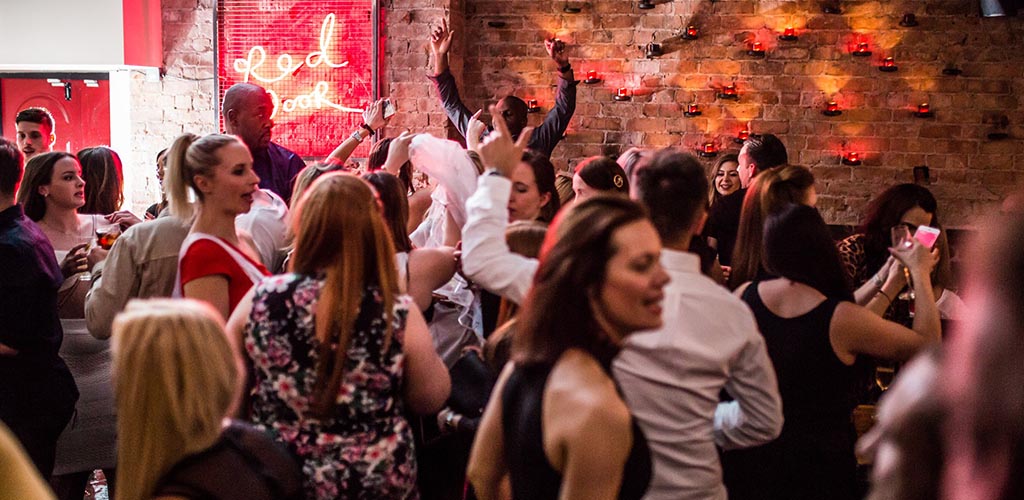 The dance floor of Red Door