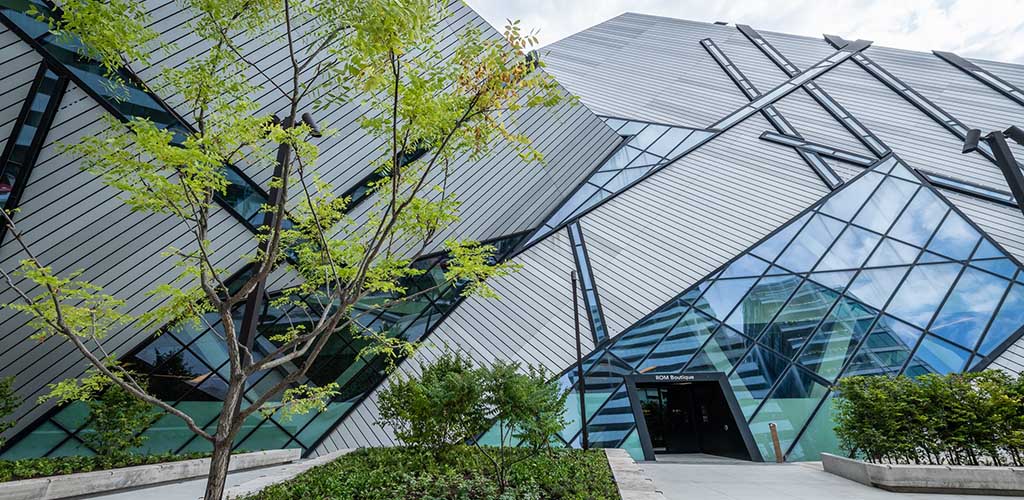 Exterior of the Royal Ontario Museum