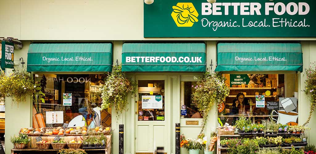 Exterior of Better Food