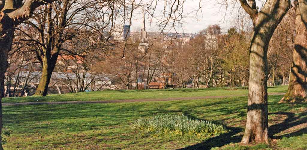 Victoria Park in the morning