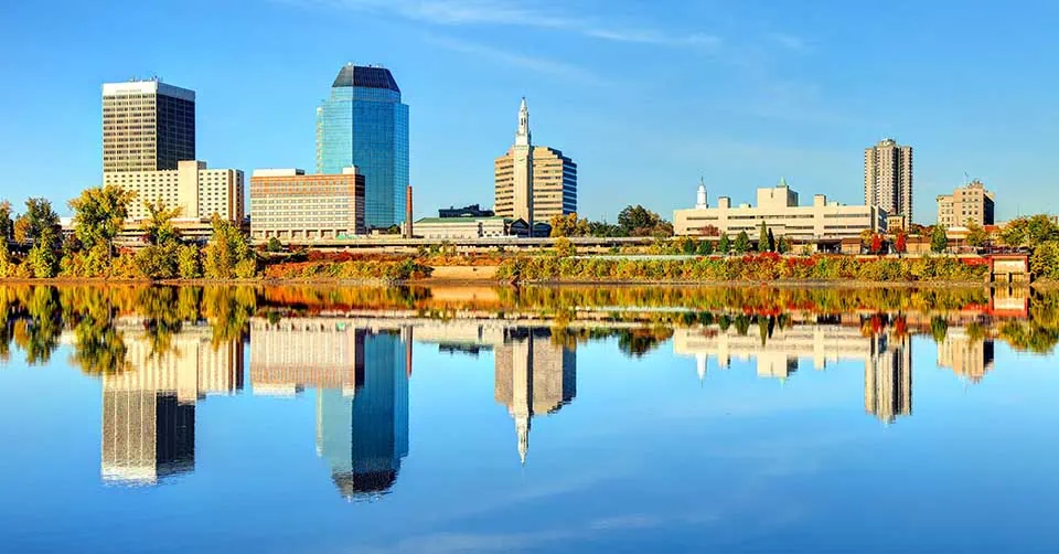 Springfield Massachusetts waterfront