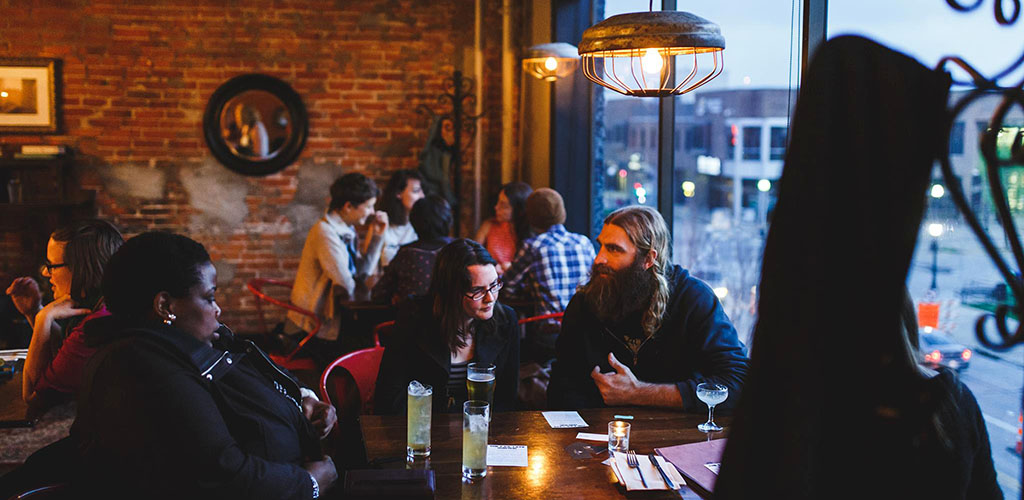 Cougars in Iowa having drinks at Clinton Street Social