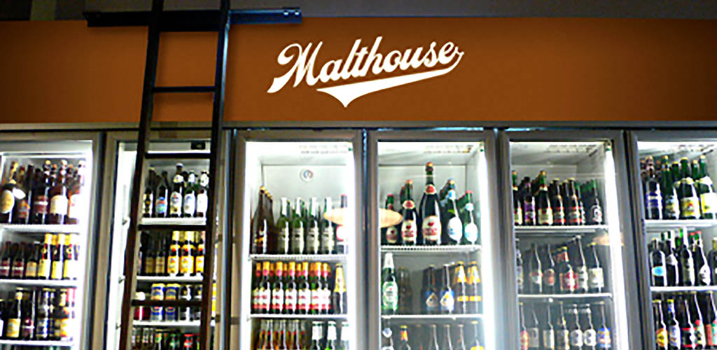 A variety of beers from The Malthouse