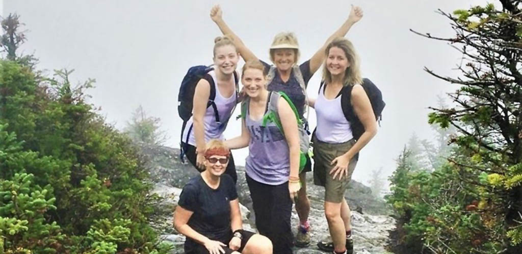 Vermont MILFs at the summit in New Life Hiking Spa