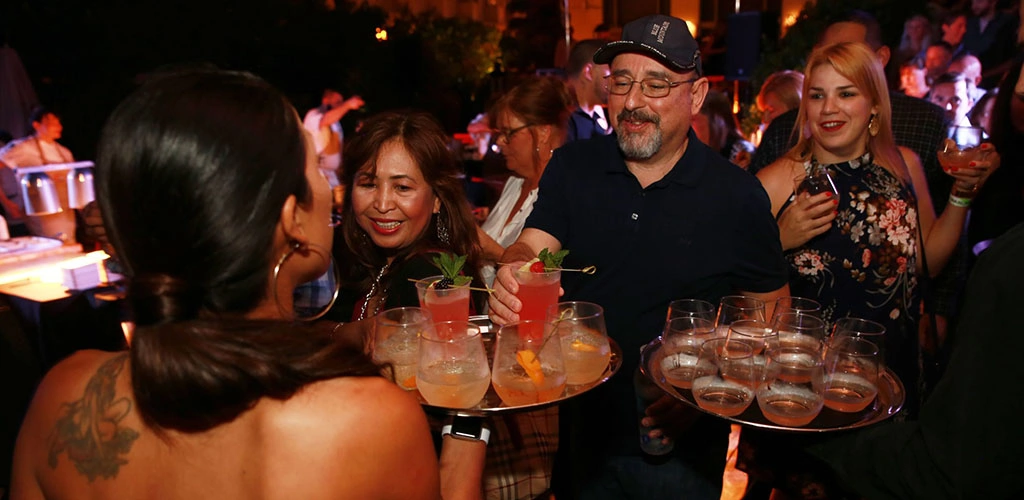 Cougars in Florida getting drinks at the South Beach Wine and Food Festival