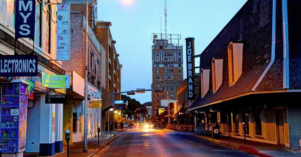 Afternoon at Laredo Texas