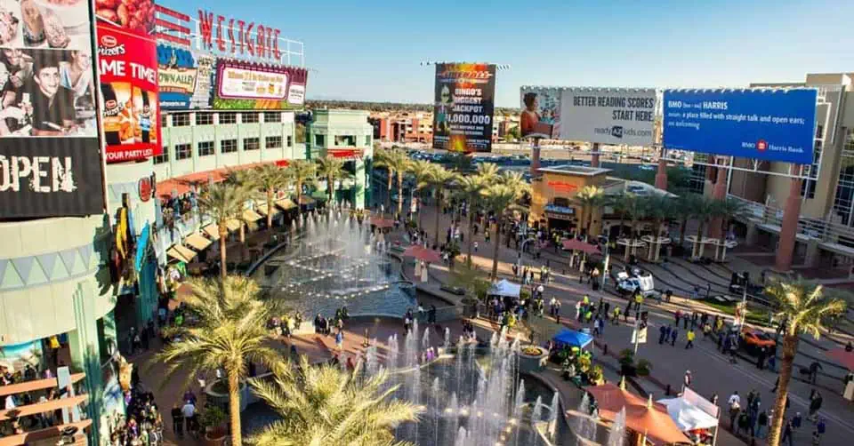 A mall in Glendale