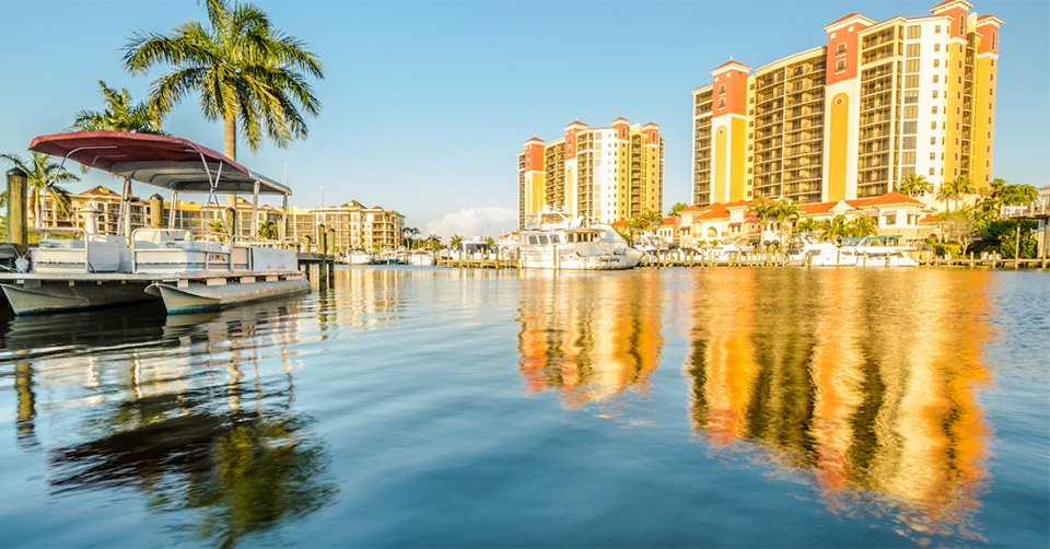 Cape Coral watefront