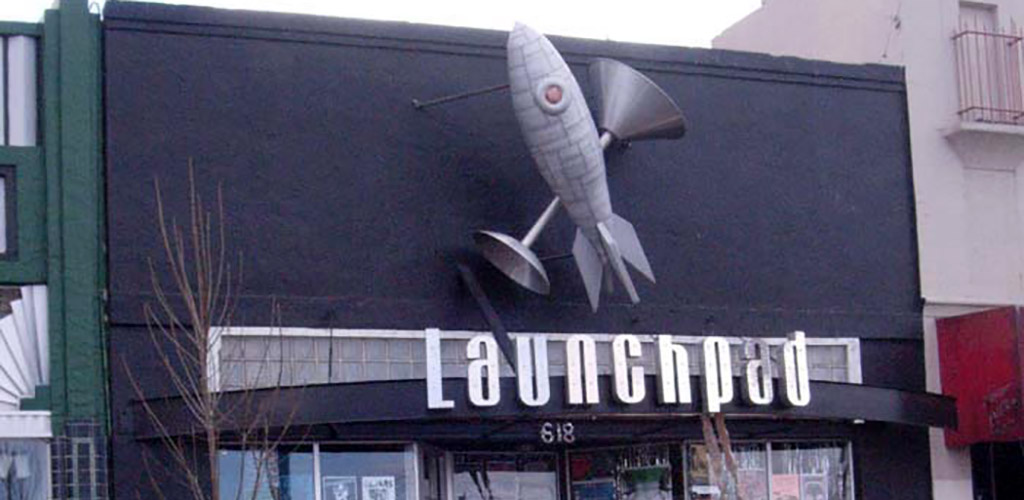 Launchpad Nightclub sign