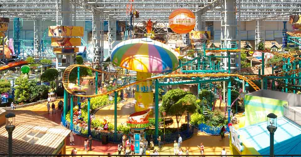 Inside Nickelodeon Universe Bloomington