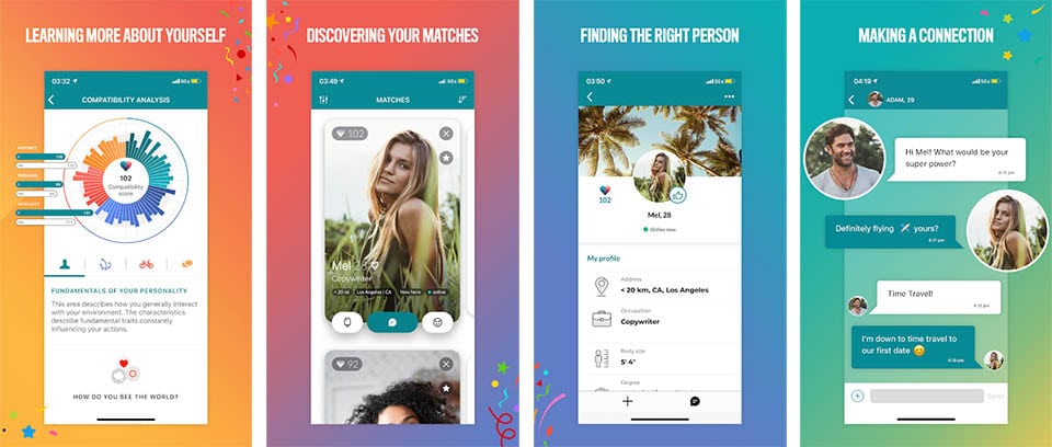 Android eHarmony screenshots