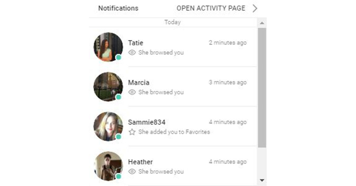 Notifications on Wildbuddies