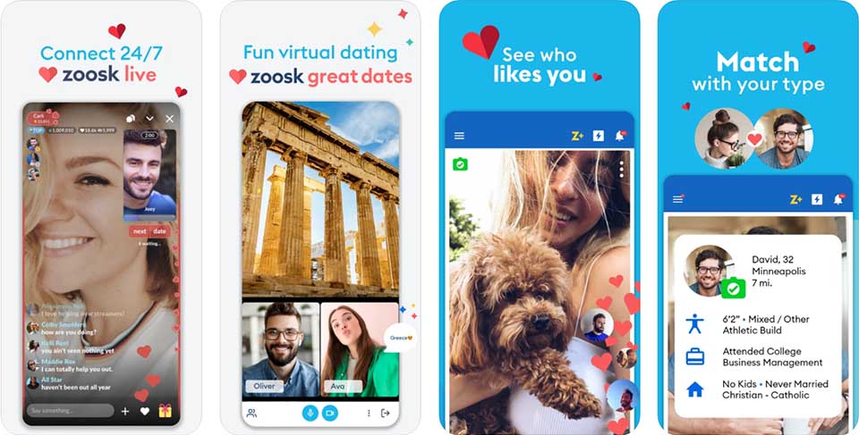 Zoosk Apple Screenshots