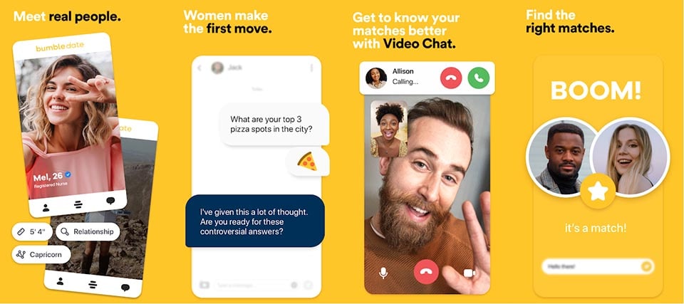Bumble Android features