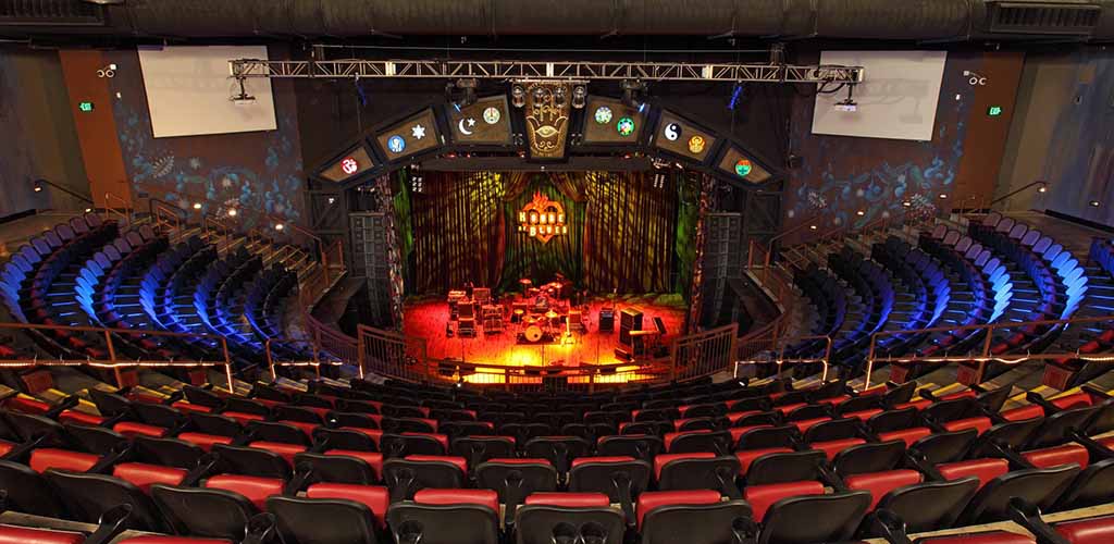 The stage at House of Blues