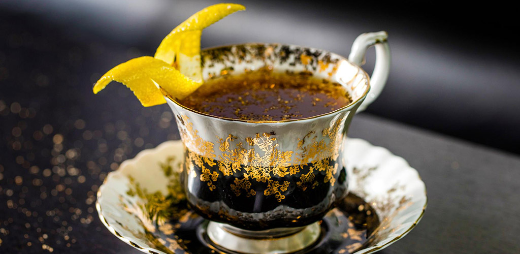 An espresso cocktail from The Roosevelt Room