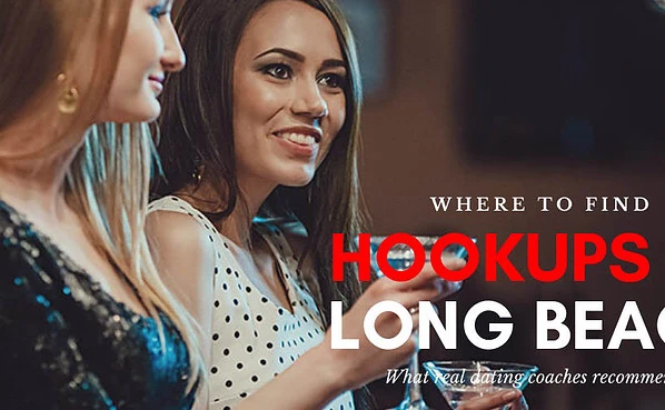 Two beautiful women looking for hookups in Long Beach at a bar