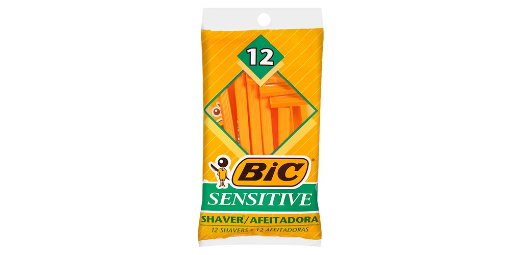 The BIC Sensitive Single Blade Shaver is the Best Budget Men’s Razor for Those with Acne Prone Skin