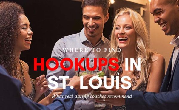 Singles mingling in a bar looking for hookups in St. Louis