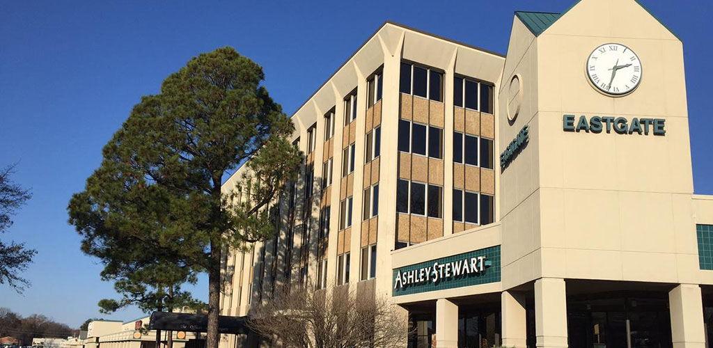 Exterior of Eastgate Shopping Center