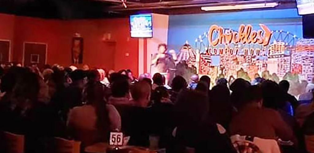 Full house at Chuckles Memphis