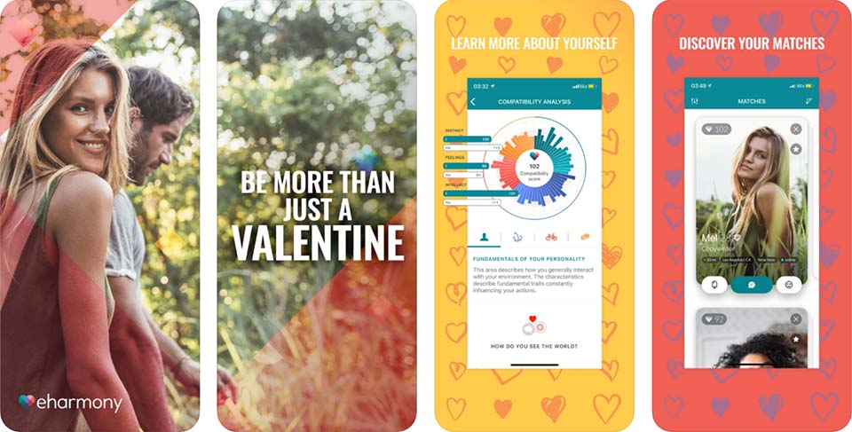 eHarmony iOS features