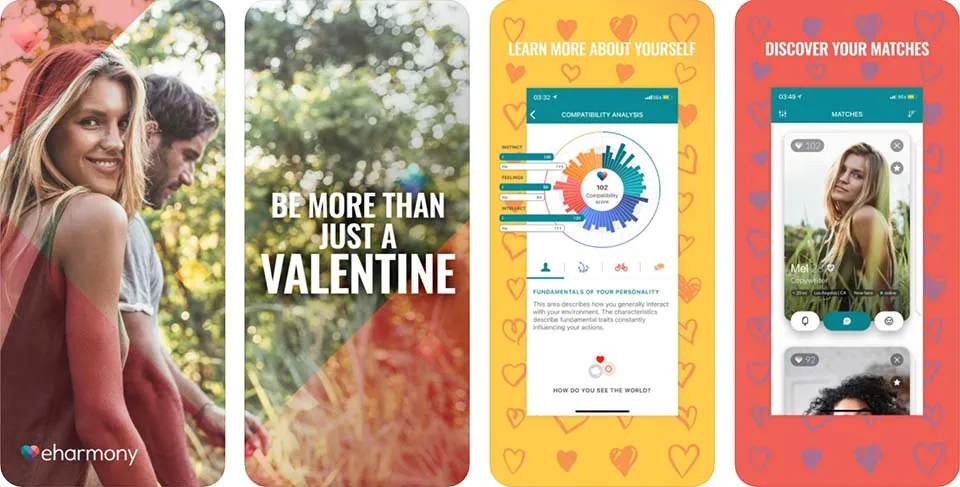 eHarmony iOS features