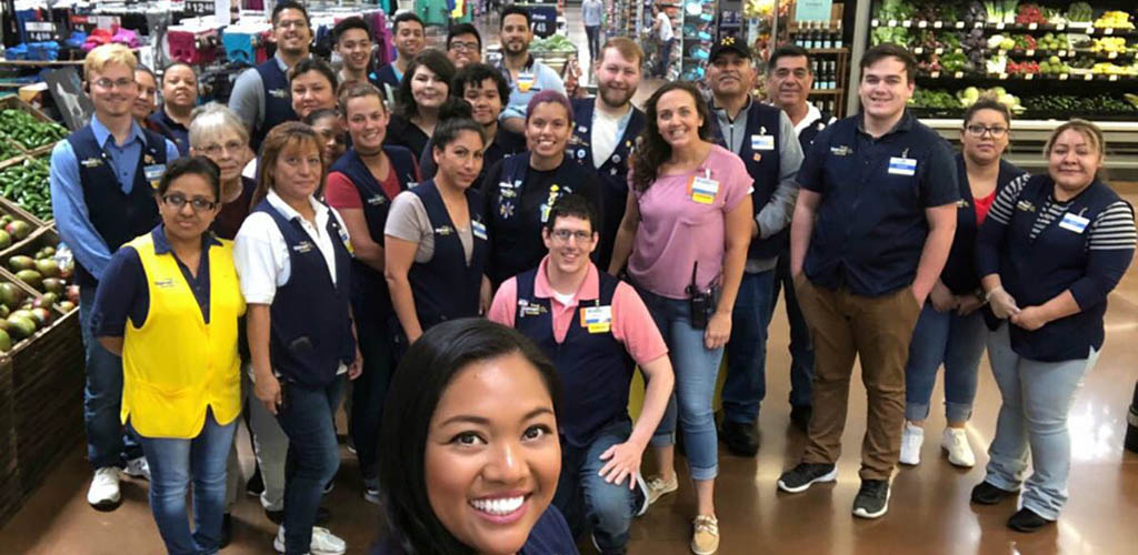 The friendly staff at Walmart