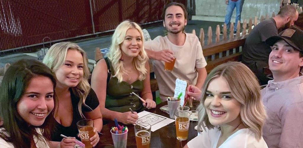 Have a few cold ones at Backstreet Brewery and find Irvine hookups